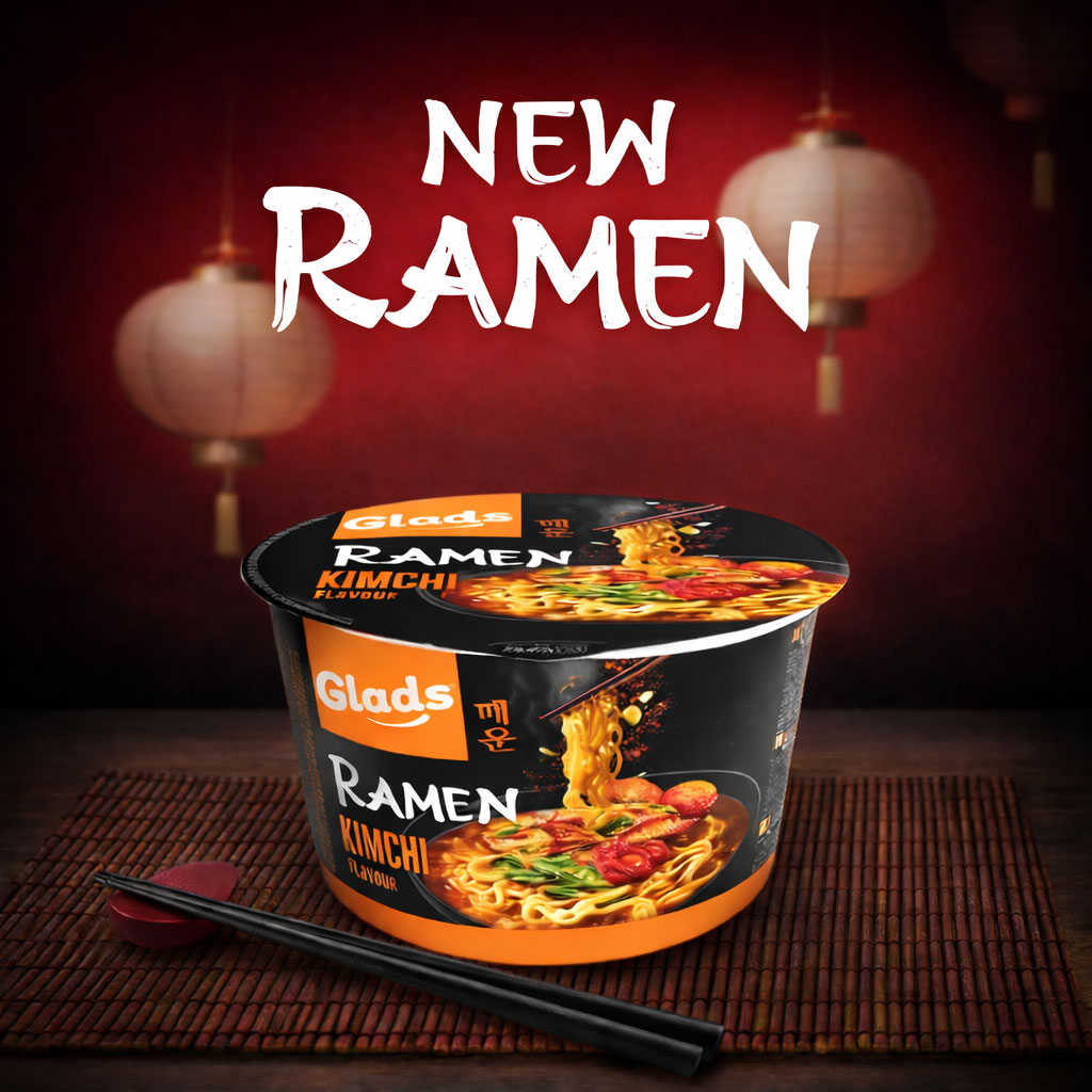НОВИНКА: GLADS RAMEN — АВТЕНТИЧНИЙ СМАК АЗІЇ